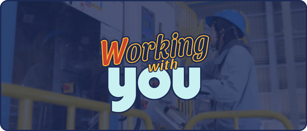 working with you